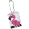 Pixel Kit Créatif Porte-clé - Flamant Rose images:#0