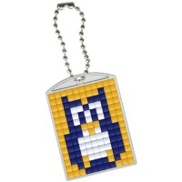 Pixel Kit Cratif Porte-cl - Hibou