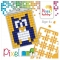 Pixel Kit Créatif Porte-clé - Hibou images:#1