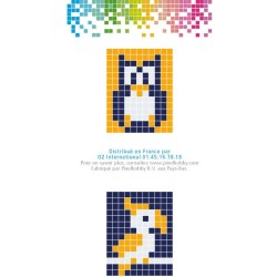 Pixel Kit Cratif Porte-cl - Hibou. n2