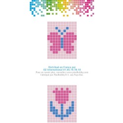 Pixel Kit Cratif Porte-cl - Papillon. n2