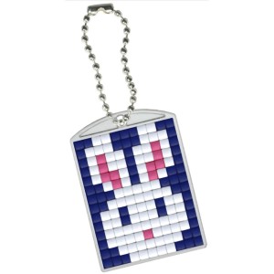 Pixel Kit Créatif Porte-clé - Lapin