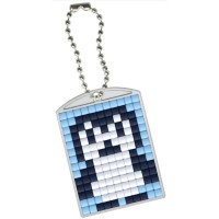 Pixel Kit Cratif Porte-cl - Pingouin