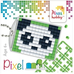 Pixel Kit Cratif Porte-cl - Panda. n1