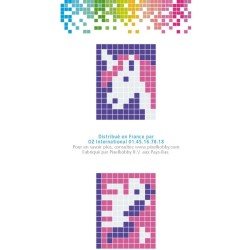 Pixel Kit Créatif Porte-clé - Licorne. n°2