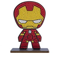 Crystal Art Kit Figurine à Diamanter - Iron Man