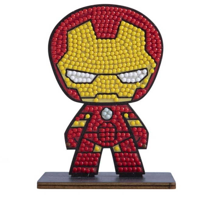 Crystal Art Kit Figurine  Diamanter - Iron Man 