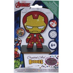 Crystal Art Kit Figurine  Diamanter - Iron Man. n1