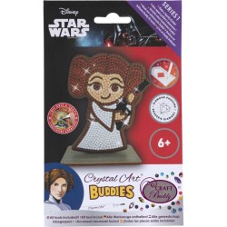 Crystal Art Kit Figurine  Diamanter - Princesse Leia - Star Wars. n1