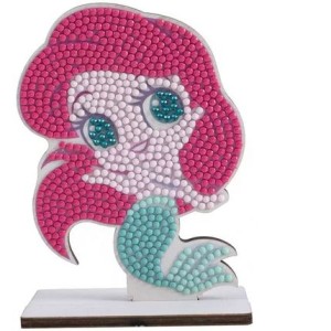 Crystal Art Kit Figurine à Diamanter - La Petite Sirène
