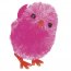 4 Mini Poussins Peluche Couleurs