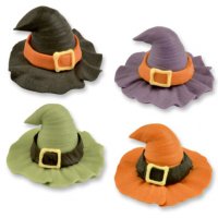 4 Chapeaux de sorcire Halloween