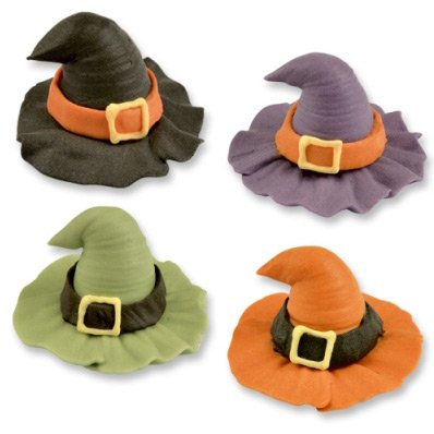 4 Chapeaux de sorcière Halloween 