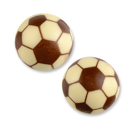 4 Ballons de foot en chocolat 