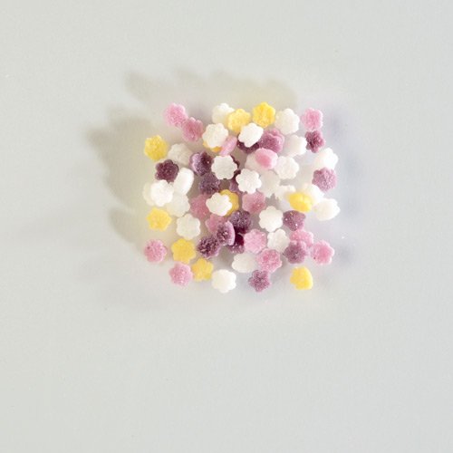 Mini Fleurs en sucre 50 gr 