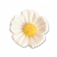 2 Fleurs Blanches (3 cm)  - Sucre