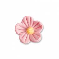 2 Petites Fleurs Roses (2,5 cm)  - Sucre
