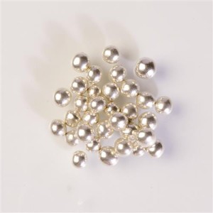 Perles Argentes avec Chocolat Croustillant - 50g