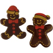 2 Pains d'Epice Bonnet de Noël (3,6) - Chocolat Noir