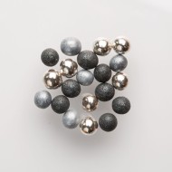 Dcors  Parsemer Perles Argentes Nol - 50g