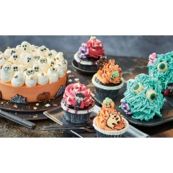 2 Yeux d Halloween 3D Creux - Chocolat Blanc. n�1