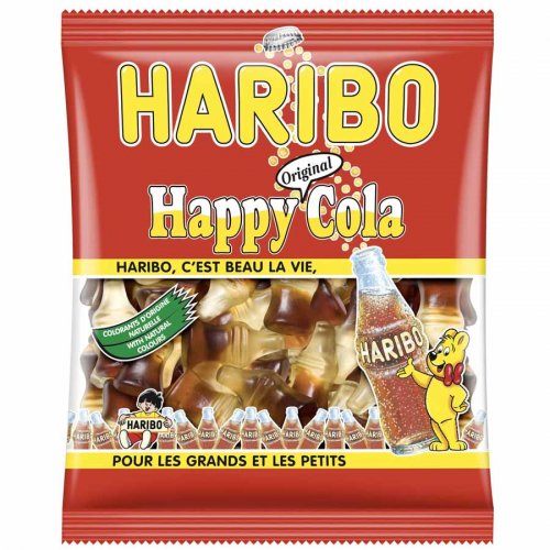 Happy Cola Haribo - Sachet 120g 