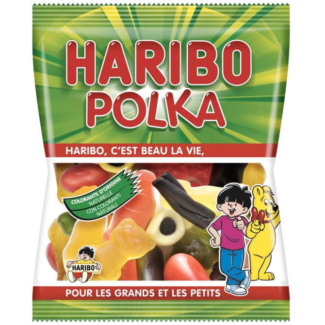 Polka Haribo - Mini sachet 40g 