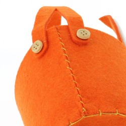 Panier Lapin orange. n1