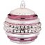 Boule Bijou Maxi Rose Perle (10 cm) - Verre