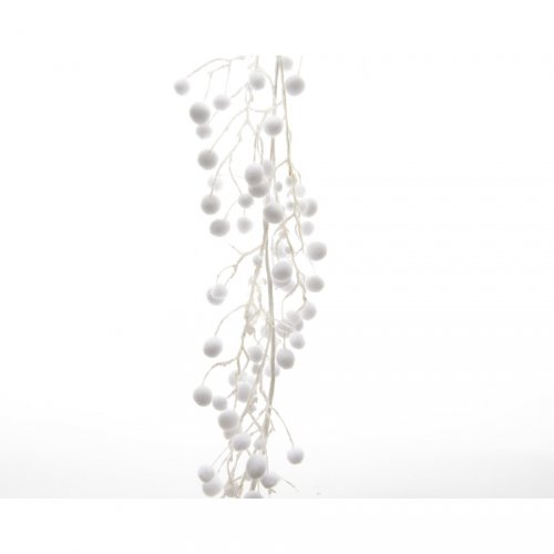 Guirlande Branchage de Boules de Neige (1,30 m) 
