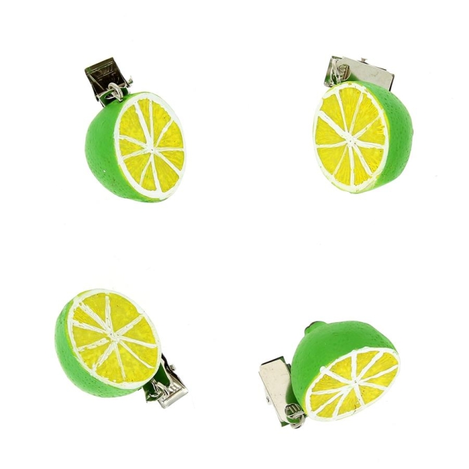 4 Poids de Nappe Citron Vert 