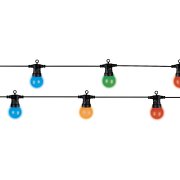 Maxi Guirlande Lumineuse Ampoules Couleurs LED (9,50 m)