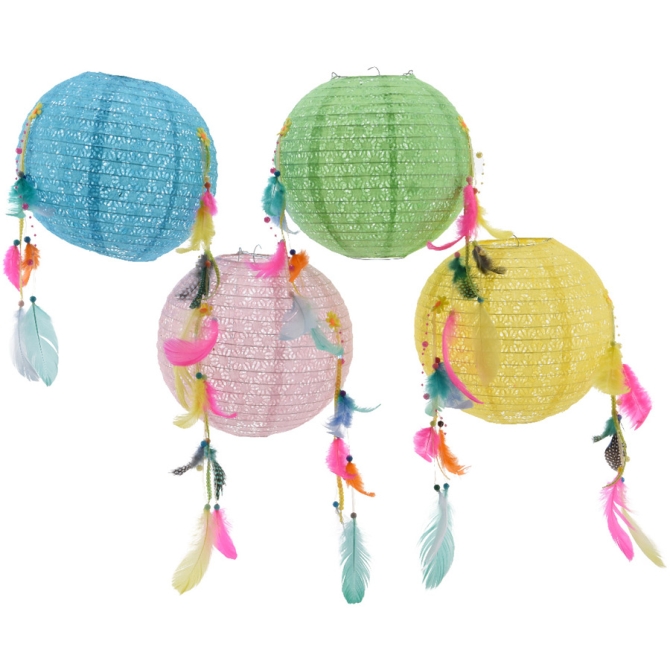 1 Boule Indian Summer Maxi (40 cm) - Papier 