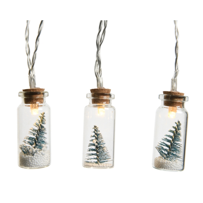 Guirlande Lumineuse mini Flacons Sapin (90 cm) à Piles 
