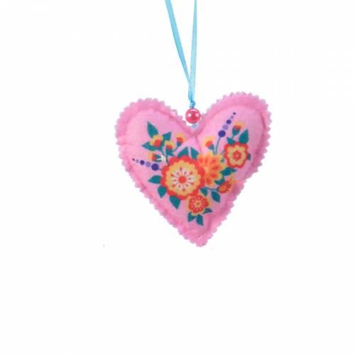 Coeur  Suspendre - Tissu 
