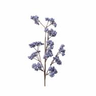 Branche de Baies Mousse (60 cm) - Violet