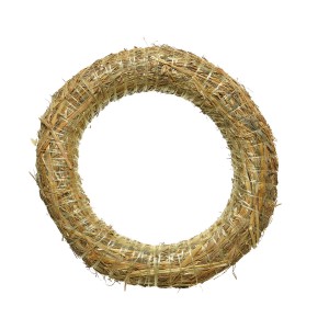 Couronne de Nol Nature (30 cm) - Paille