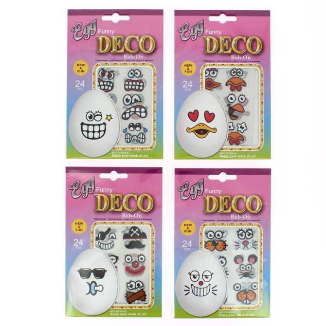 Autocollant oeufs de Pques 