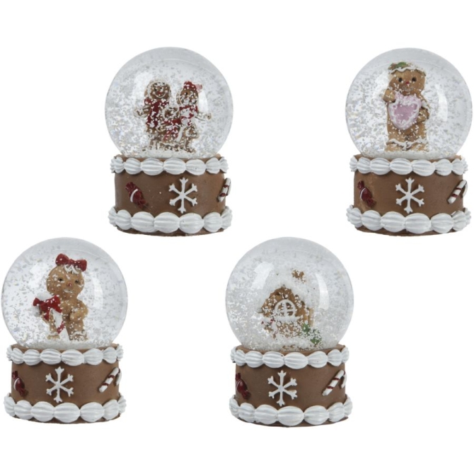 Boule à Neige Ø 4, 5 cm – Pain d Épice