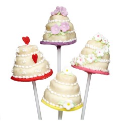 Moule 20 Cakes Pop Sweety motif celebration. n2
