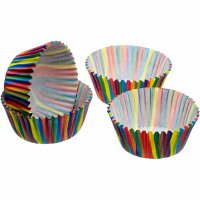 80 Mini Caissettes Pop Fun (4 cm)