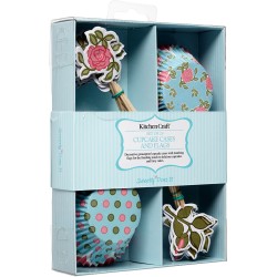 Kit 24 Caissettes et Dco  Cupcakes Garden Romance. n1