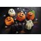 Moule silicone 6 Muffins Halloween images:#1