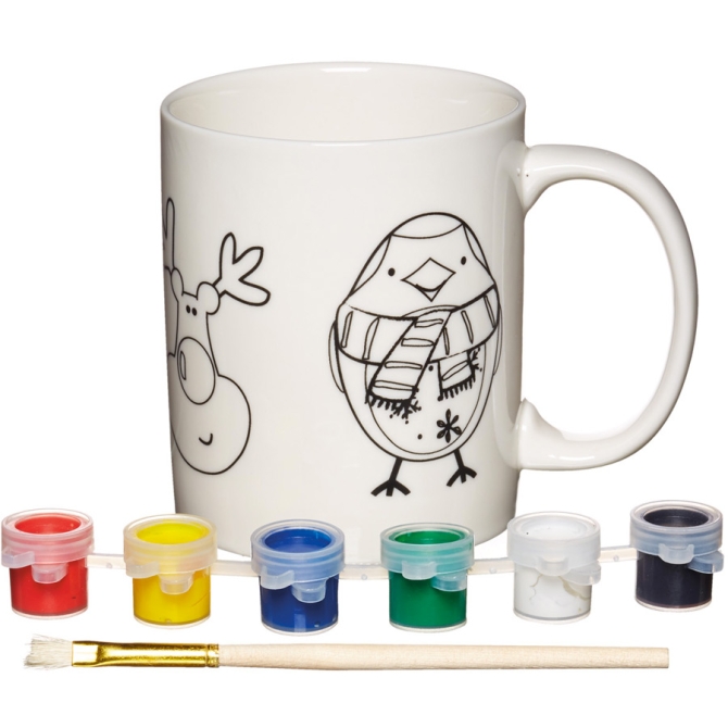 Kit Cratif Mug de Nol  Dcorer 