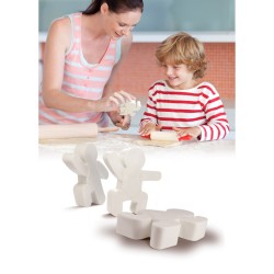 Emporte-pice puzzle Bonhomme Multi-positions (11 cm). n4