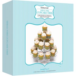 Prsentoir 23 Cupcakes Bakery (30 cm) - Mtal. n1
