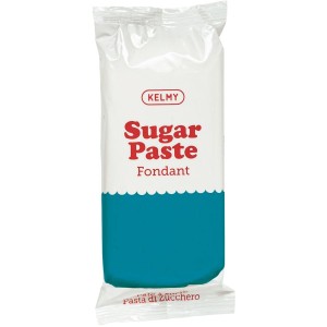 Pte  sucre Bleu Turquoise 250g Kelmy