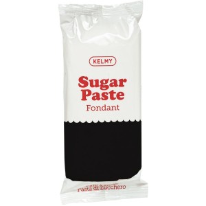 Pâte à sucre Noir 250g Kelmy