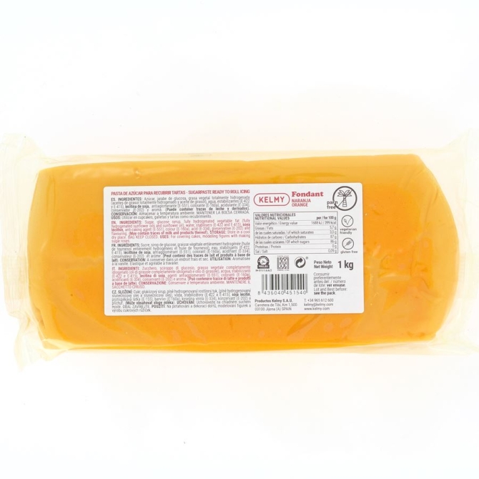 Pte  sucre Orange 1kg Kelmy 