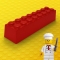 Moule Bûche Façon Lego Plastique (25 x 6 cm) images:#2